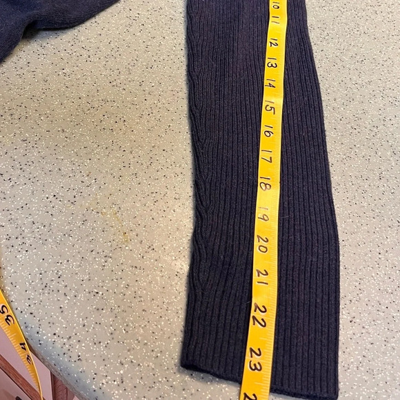 MAGASCHONI Navy Blue scoop neck sweater size L. - Picture 9 of 14